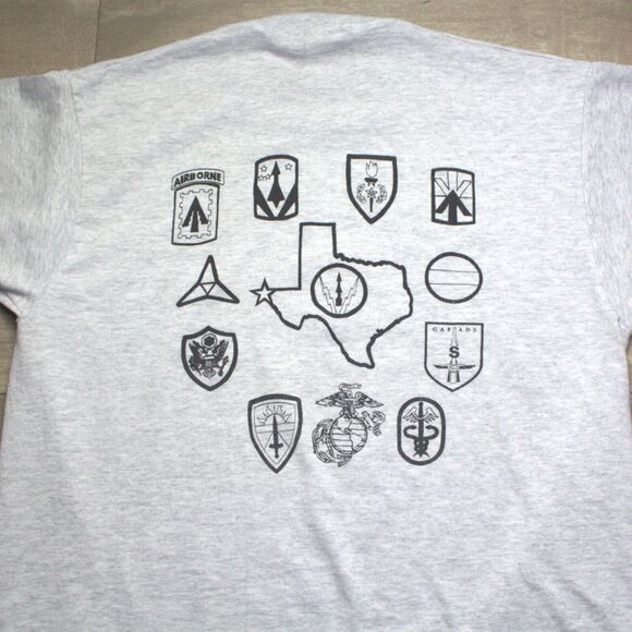 Vintage Fruit Of The Loom Fort Bliss TX USA Single Stitch T Shirt Adult Sz M - Picture 5 of 5